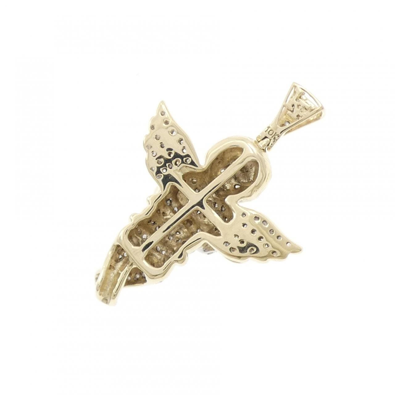 10KYG/10KWG エンジェル ダイヤモンド ペンダント
