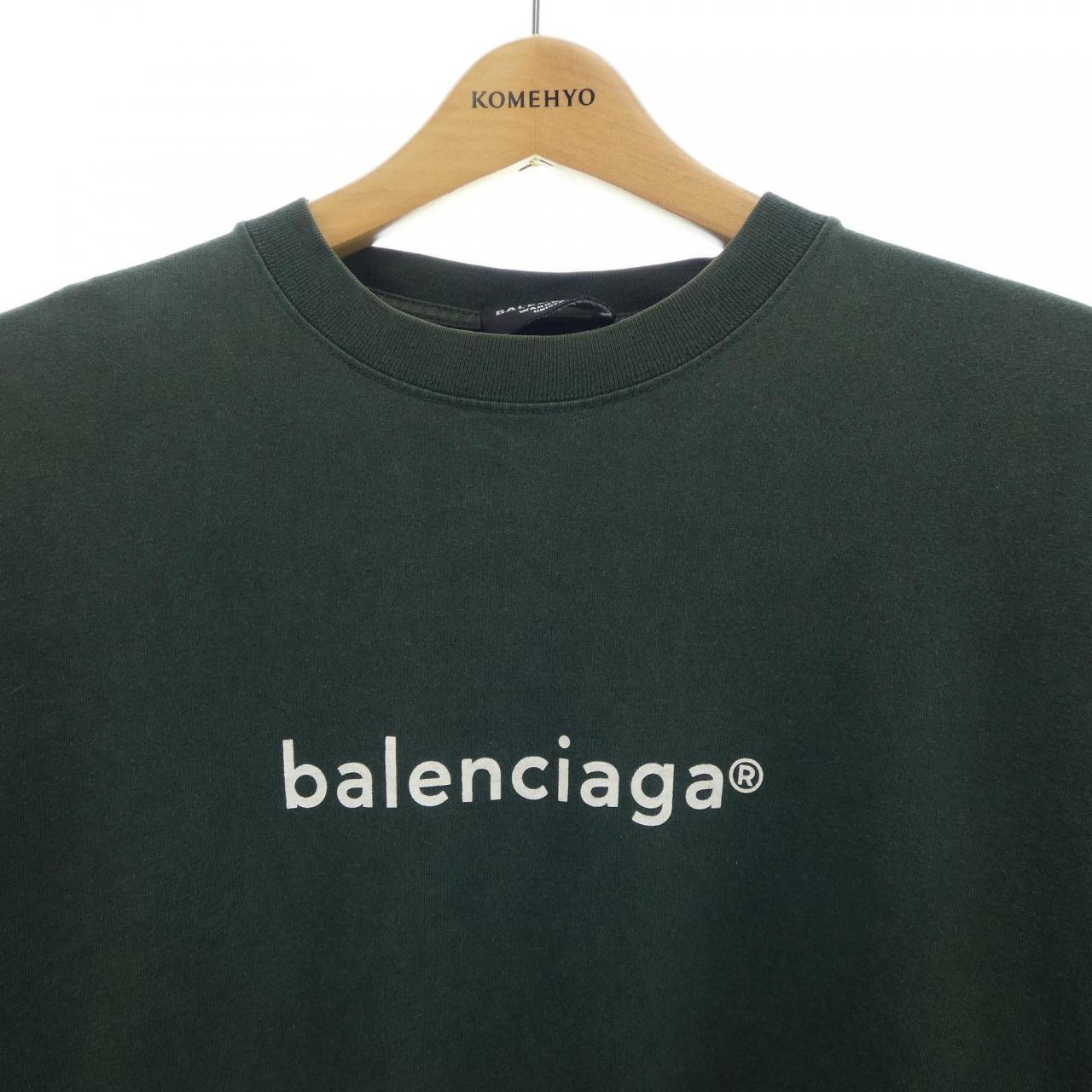 バレンシアガ BALENCIAGA WARDROBE 612966 TIV54 UNISEX Tシャツ