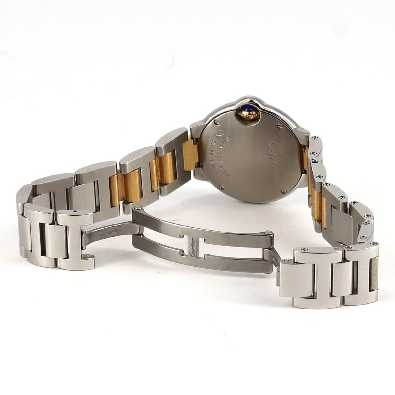 Cartier Ballon Blue SM Combi W69007Z3/W2BB0010 SSxYG石英