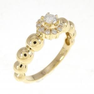 K18YG ダイヤモンド リング 0.20CT