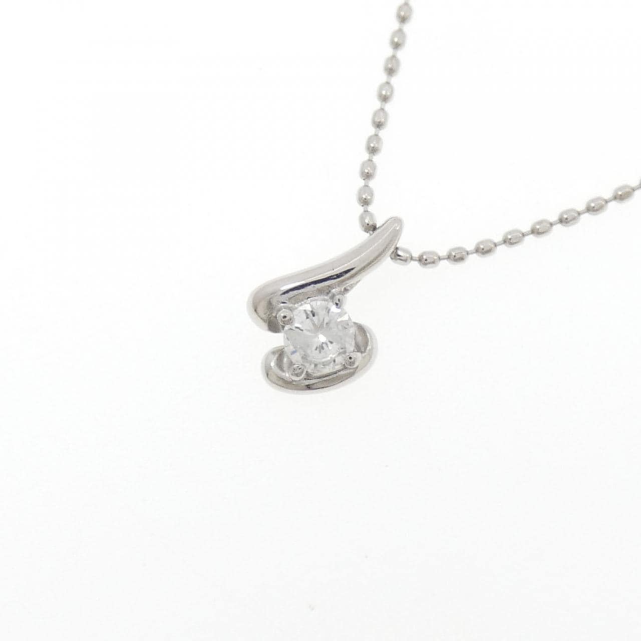 PT900/PT850 ダイヤモンド ネックレス 0.10CT