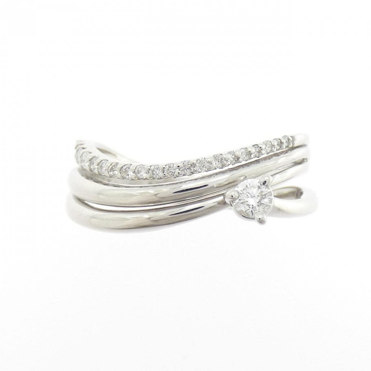 PT900 ダイヤモンド リング 0.23CT
