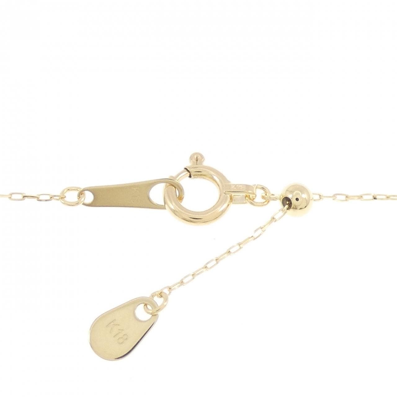 【新品】K18YG ダイヤモンド ネックレス 0.20CT