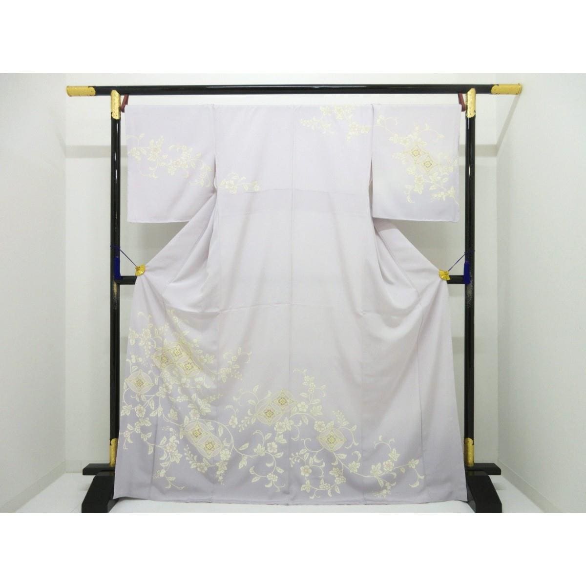 【新品】訪問着　【吉澤織物】友禅金彩加工