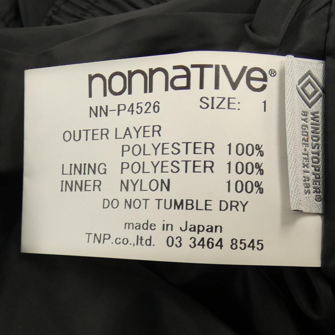 ノンネイティブ NONNATIVE NN-P4526 パンツ