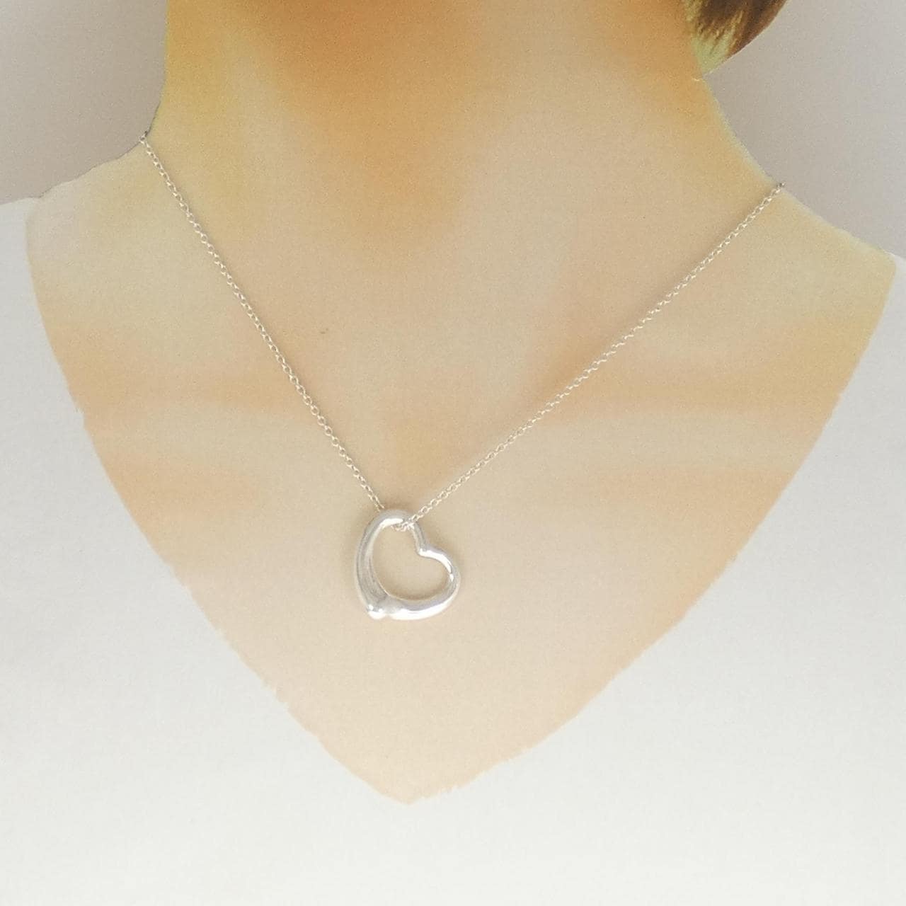 ティファニー オープンハート ネックレス