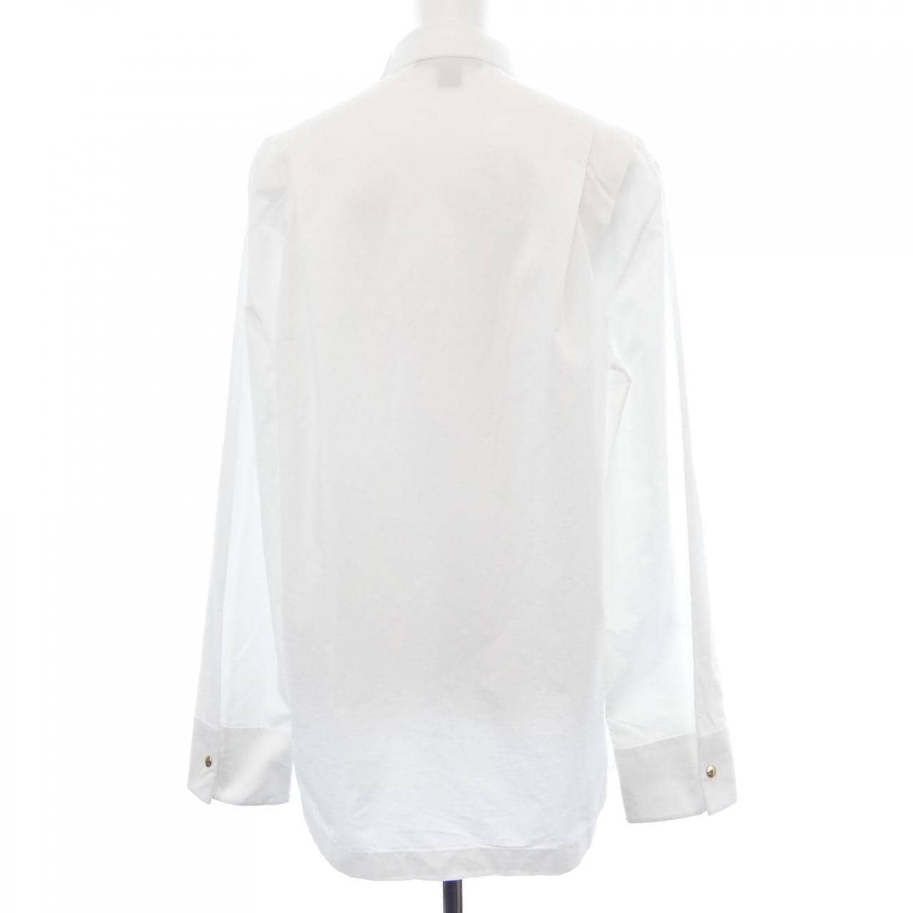 ルイヴィトン LOUIS VUITTON プリーツショルダーコットンポプリンシャツ FOTP97RK2 シャツ