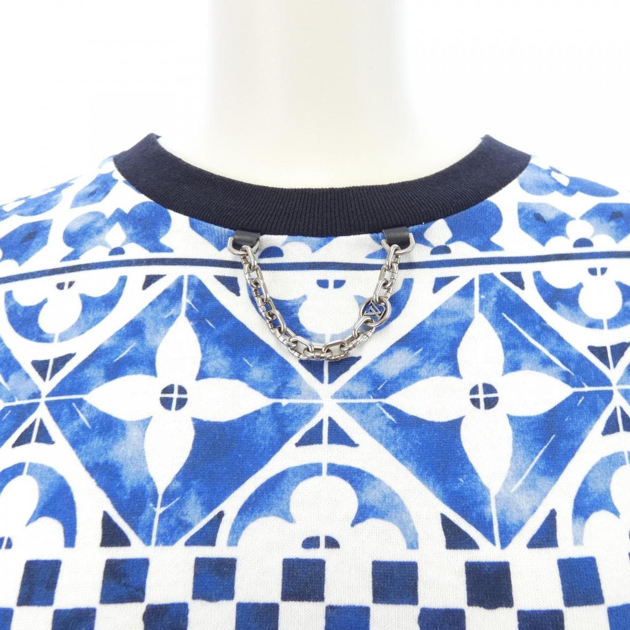 ルイヴィトン LOUIS VUITTON モノグラムタイルプリントTシャツドレス FPJD08EEV カットワンピース