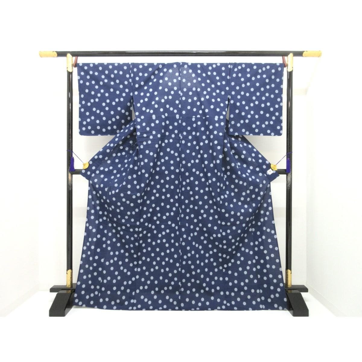 【未使用品】女ゆかた　ＫＩＭＯＮＯ　ＭＯＤＥＲＮ　阿波しじら織