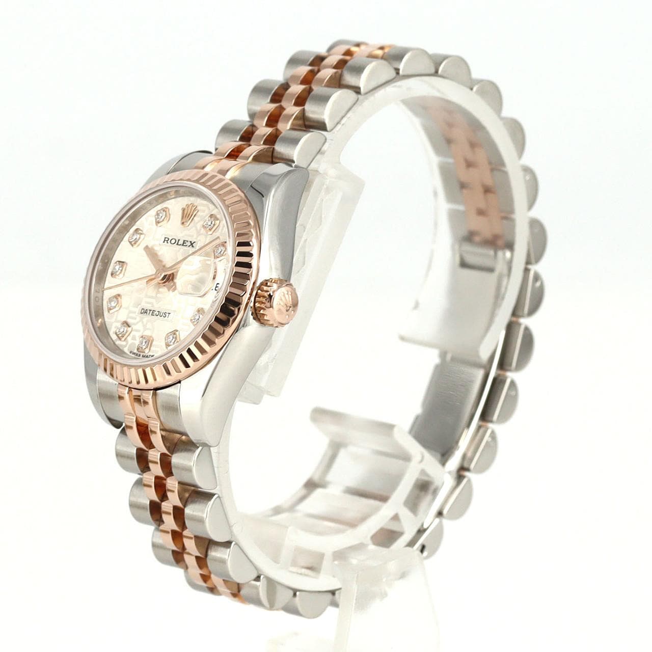 ロレックス デイトジャスト 179171G SSxPG 自動巻 ランダム番