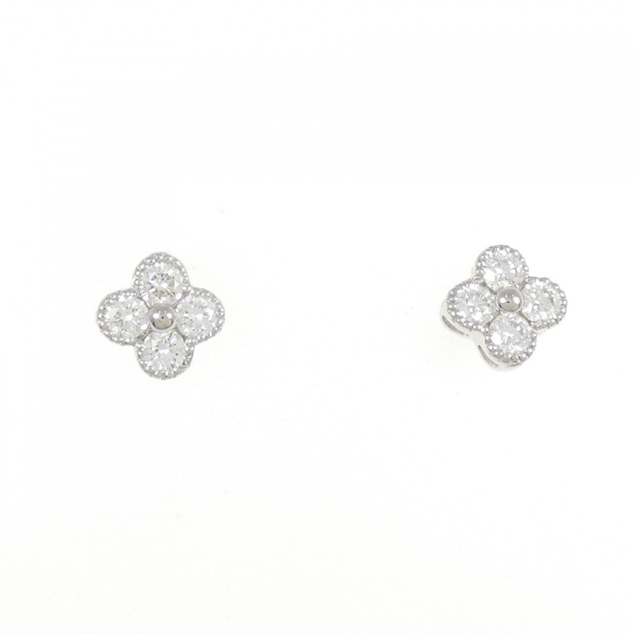 [BRAND NEW] PT Flower Diamond Earrings 0.500CT