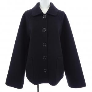 エルメス HERMES ダブルフェイス クルードセル ラムスキンボタン 0102DA ジャケット