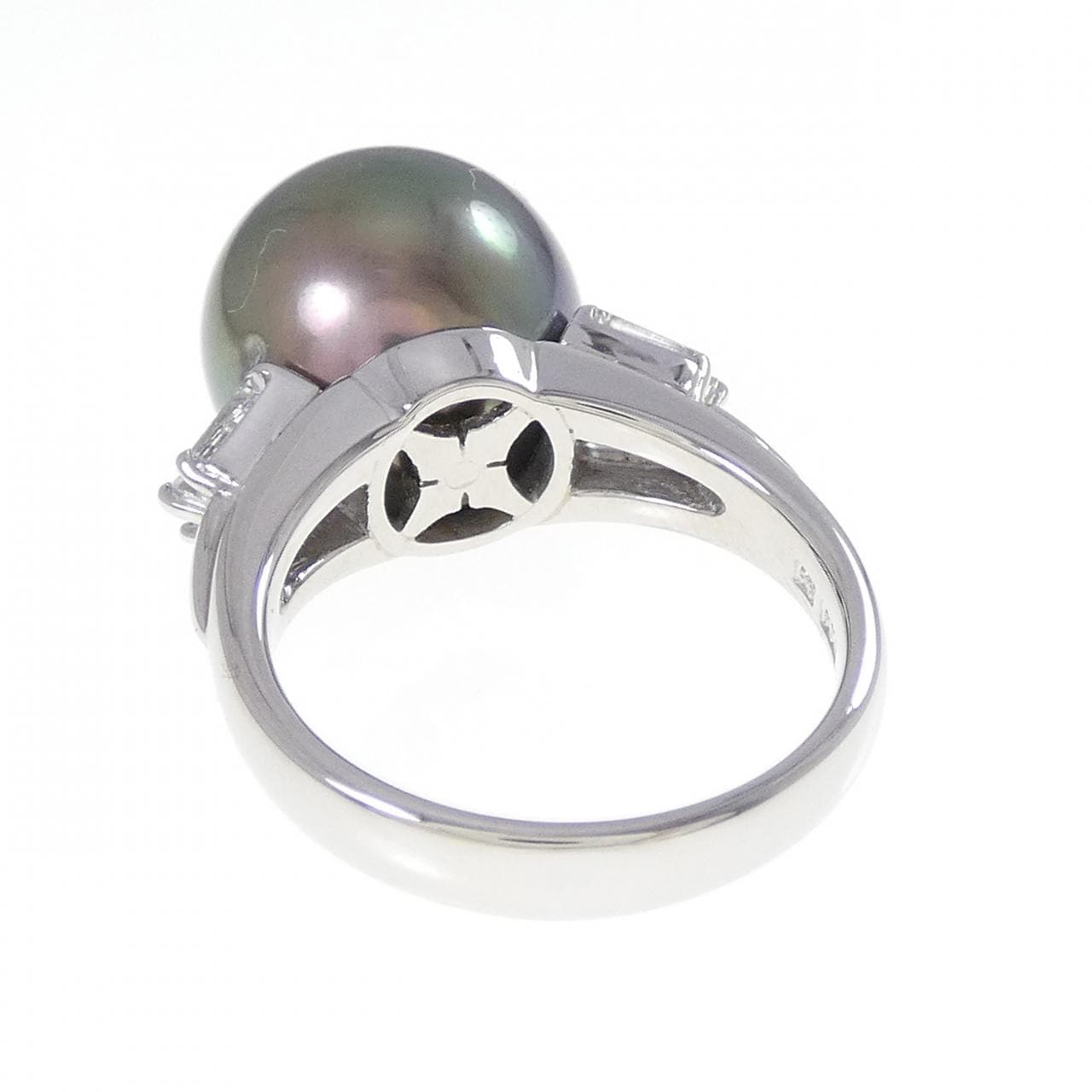 PT900 黒蝶パール リング 13.1mm