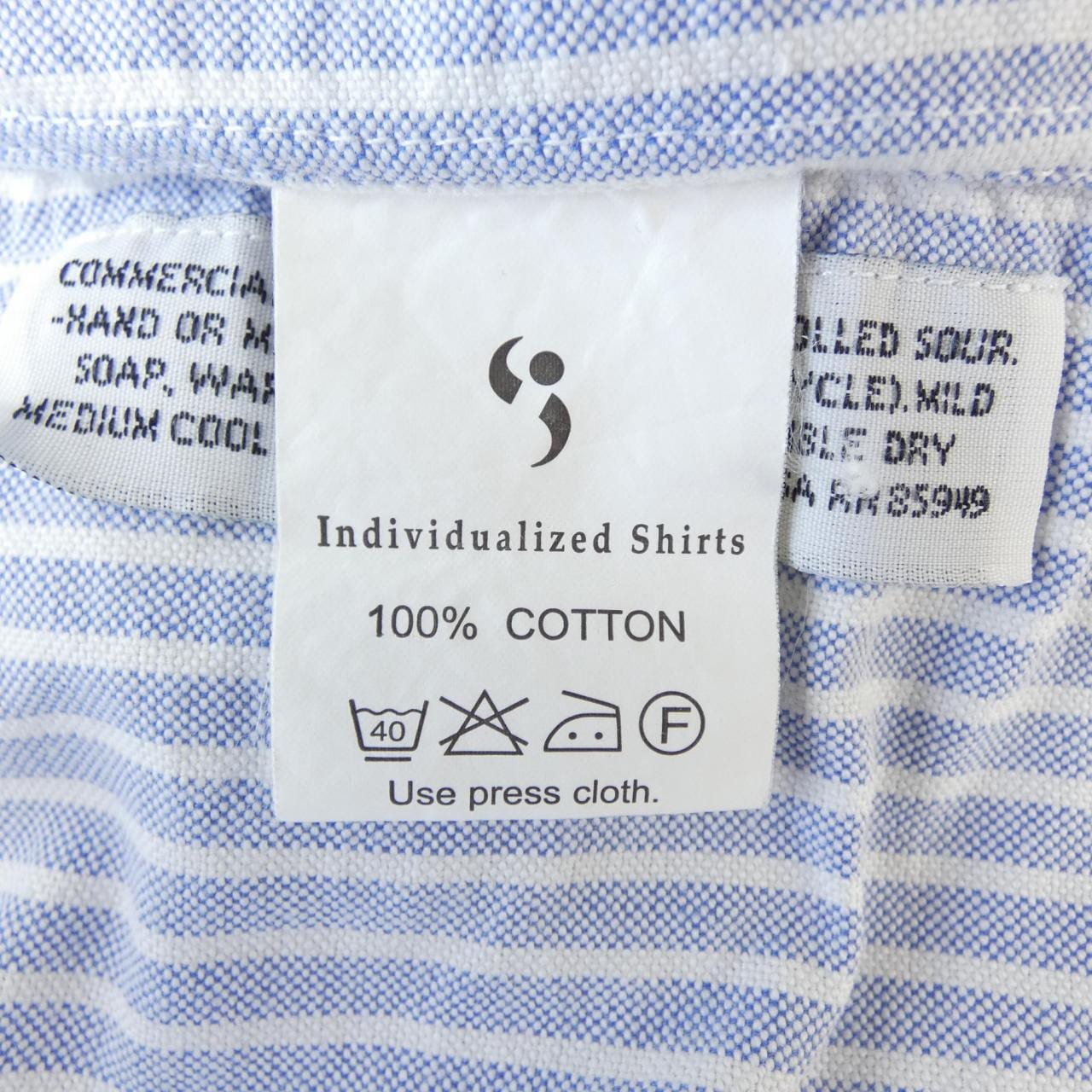 インディビジュアライズシャツ INDIVIDUALIZED SHIRT シャツ