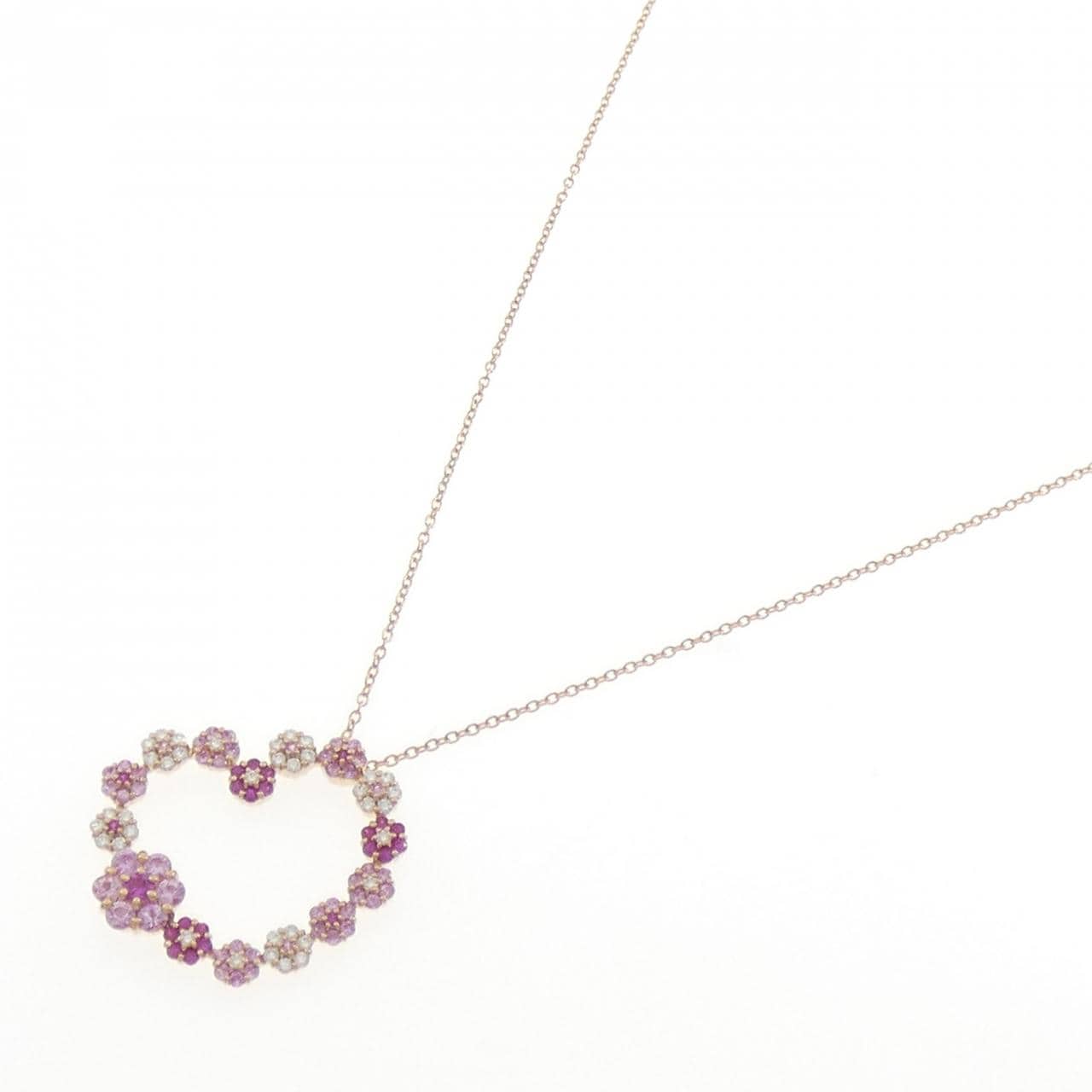 ポンテヴェキオ サファイヤ ネックレス 1.16CT