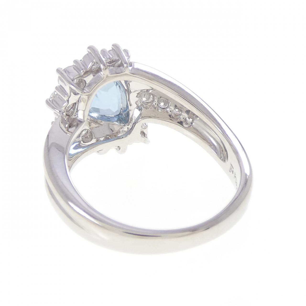 ポーラ アクアマリン リング 0.90CT