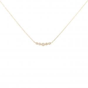 K18YG ダイヤモンド ネックレス 0.05CT