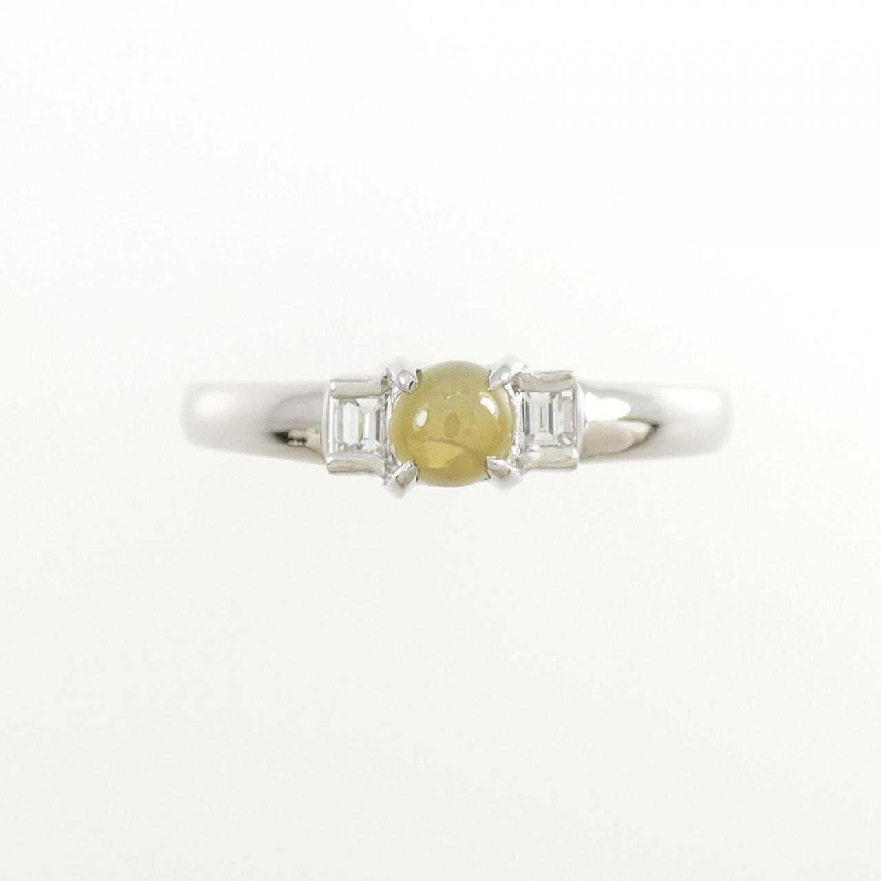 コメ兵｜PT クリソベリルキャッツ リング 0.38CT｜ジュエリー｜リング