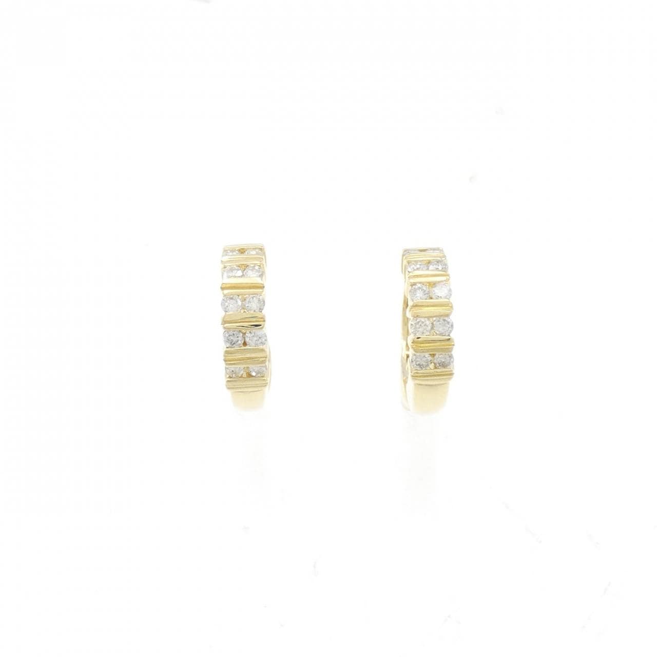 K18YG Diamond Earrings 0.28CT