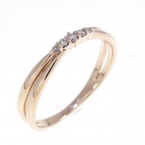 K10PG ダイヤモンド リング 0.03CT