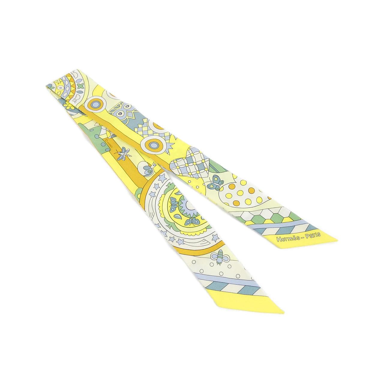 エルメス LES MURMURES DE LA FORET ツイリー 063005S スカーフ