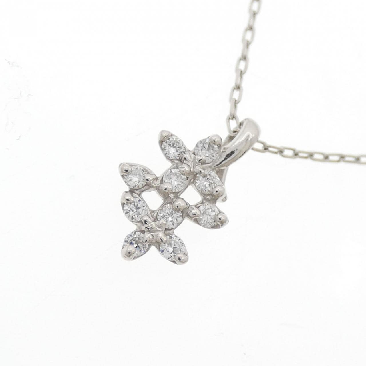 PT900/PT850 ダイヤモンド ネックレス 0.20CT