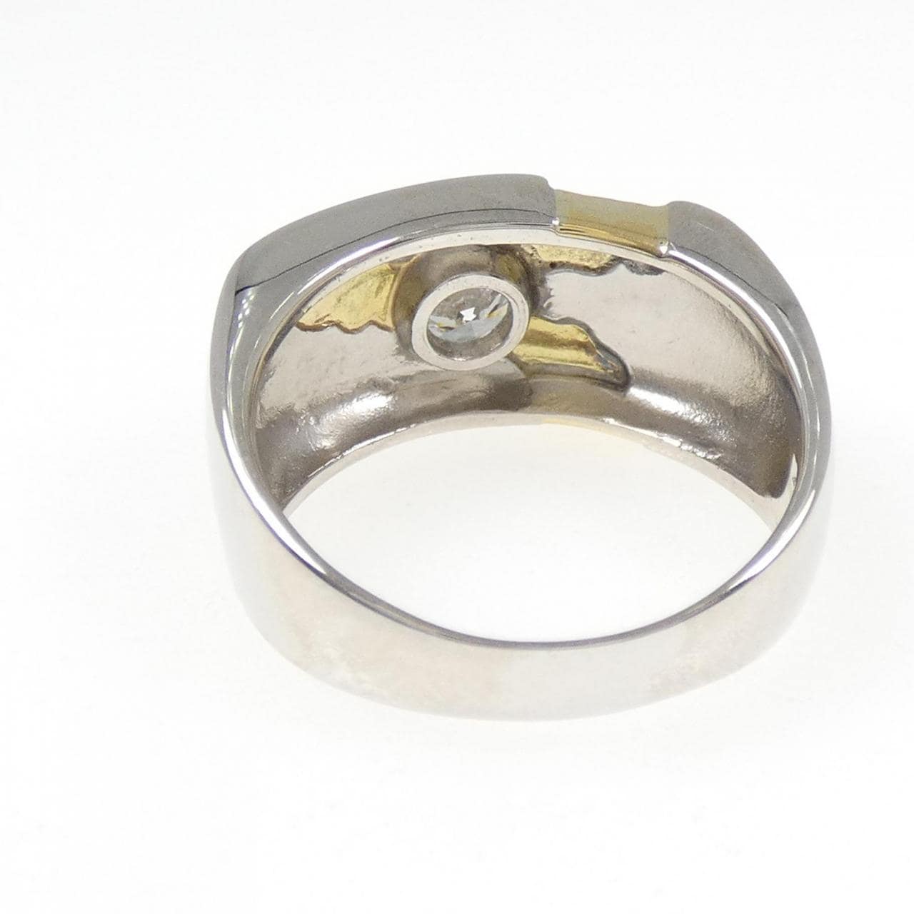 PT900/K18YG ダイヤモンド リング 0.5CT