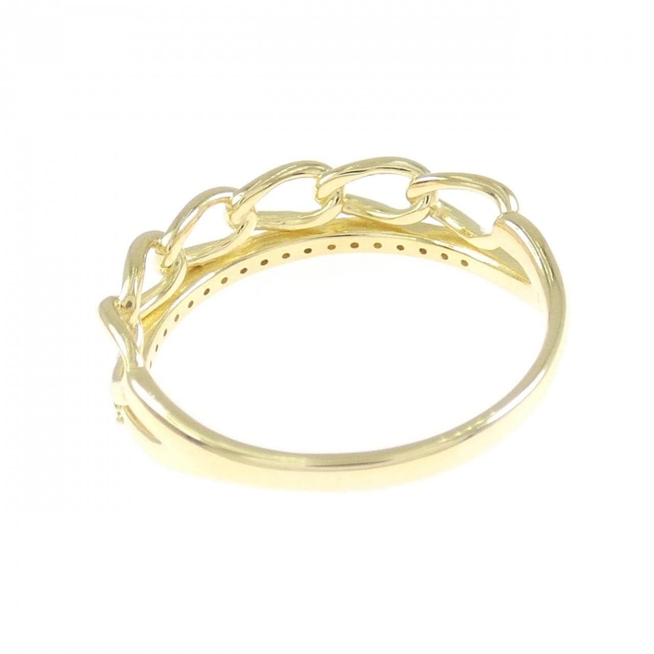 K18YG ダイヤモンド リング 0.13CT