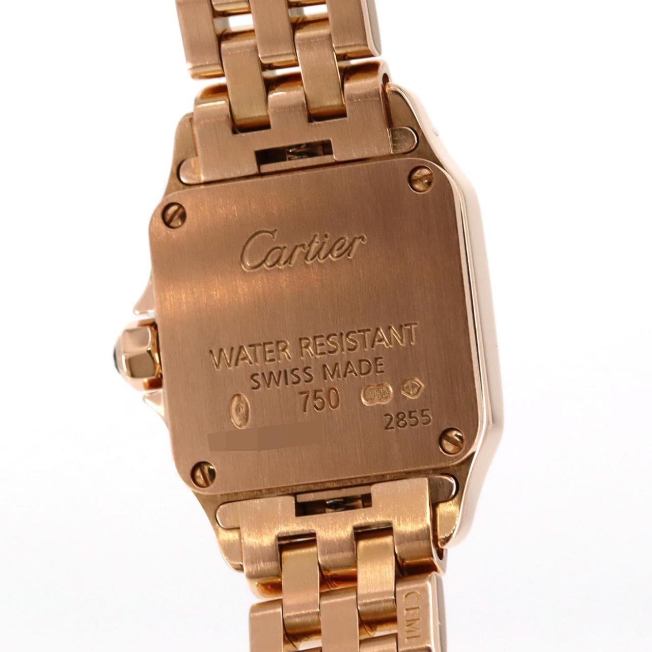 Cartier Mini Santos de Moiselle PG W25077X9 PG/RG Quartz