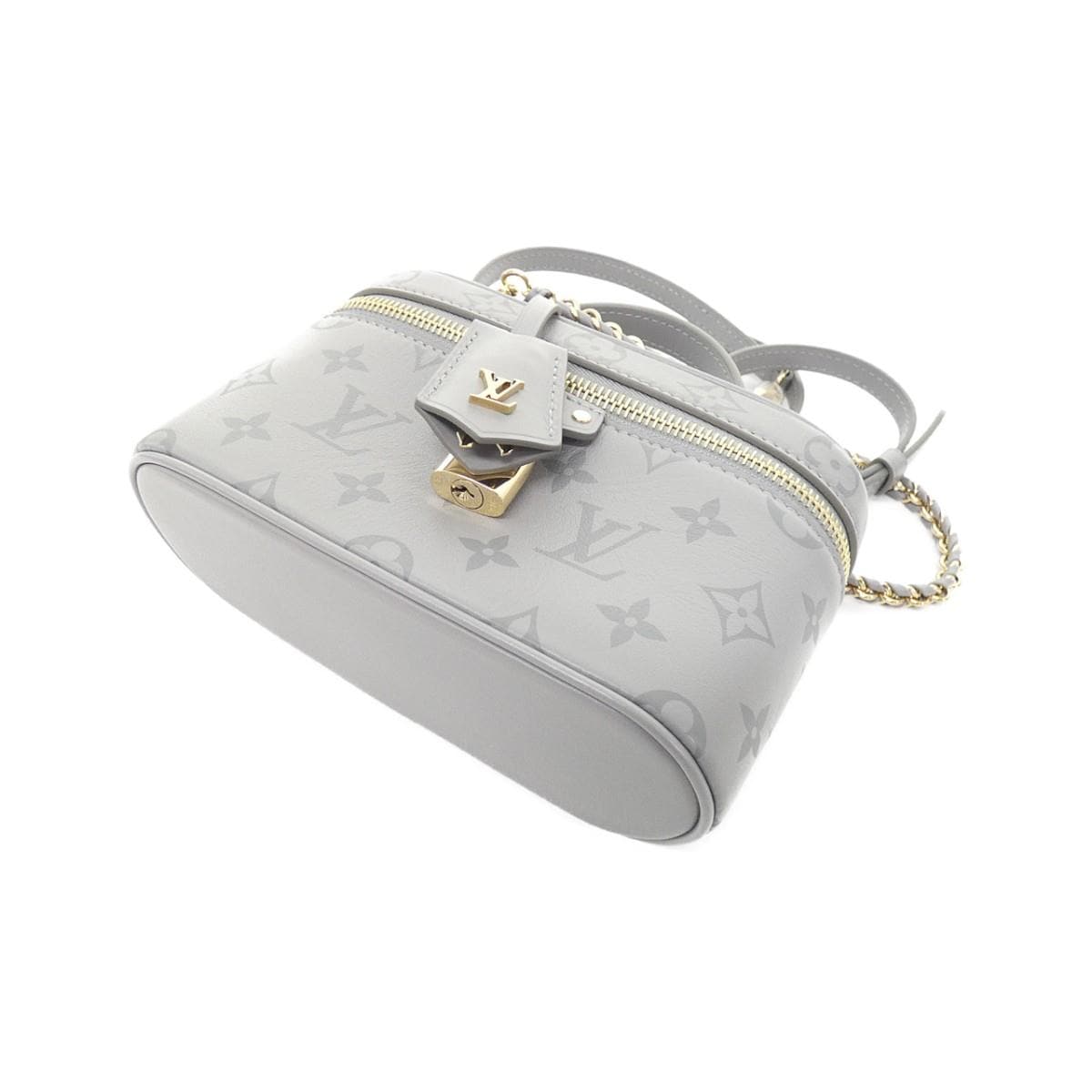 【LV】ヴァニティチェーンポーチ グレー コメ兵｜【未使用品】ルイヴィトン モノグラム ヴァニティ