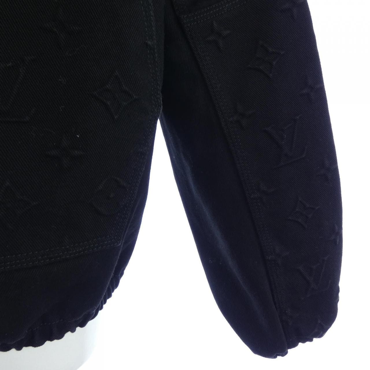ルイヴィトン LOUIS VUITTON モノグラムディテールフーデッドデニムジャケット HNA10WOK4 デニムジャケット