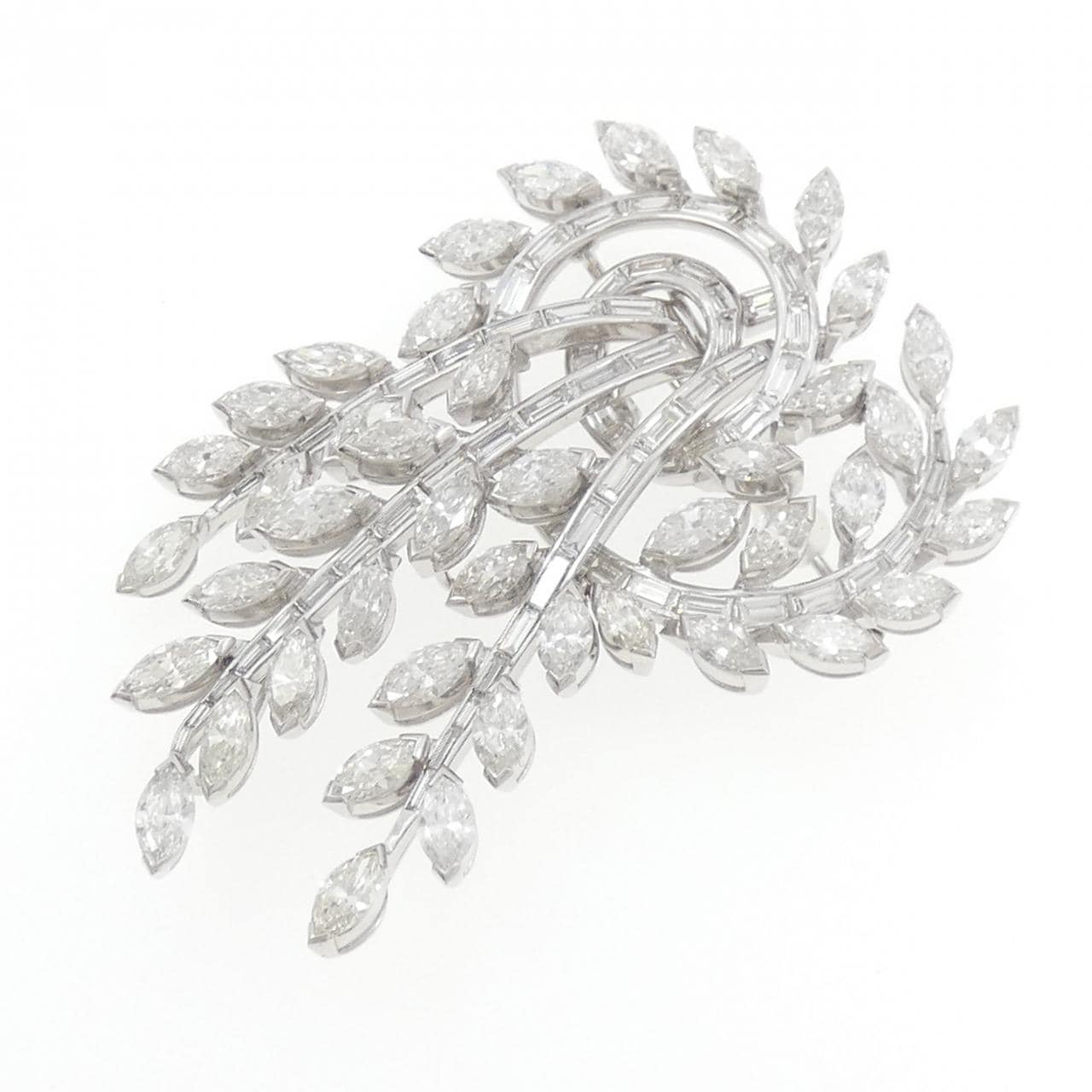 PM ダイヤモンド ブローチ 14.07CT