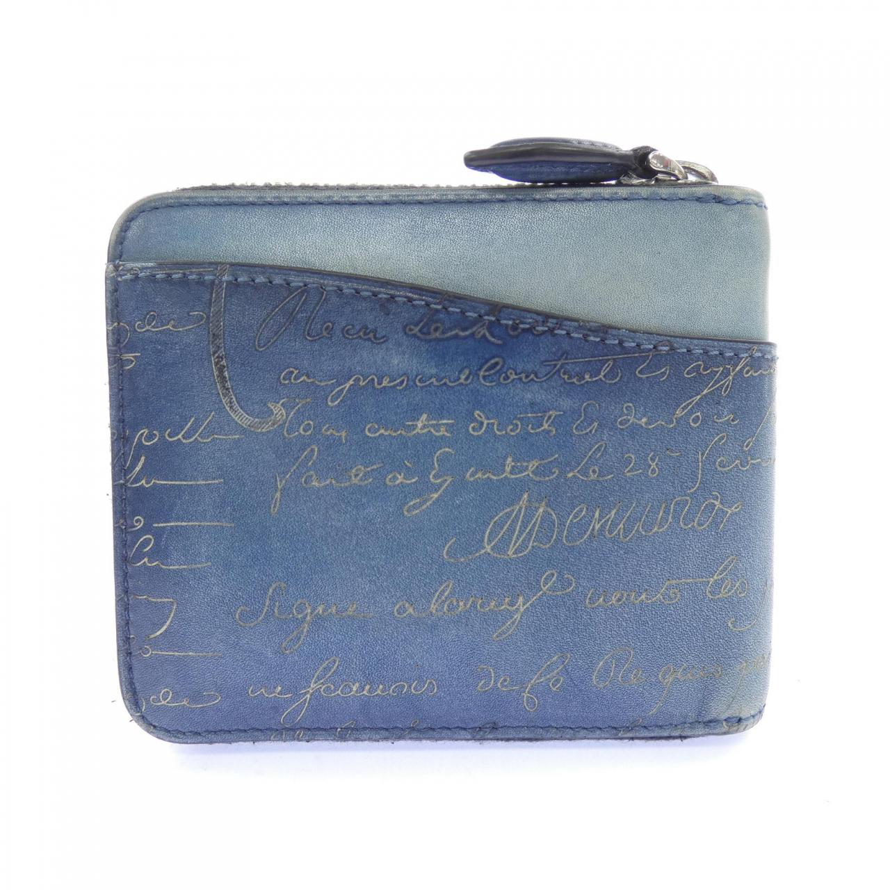 ベルルッティ Berluti イタウバスクエアスクリットレザージップ WALLET