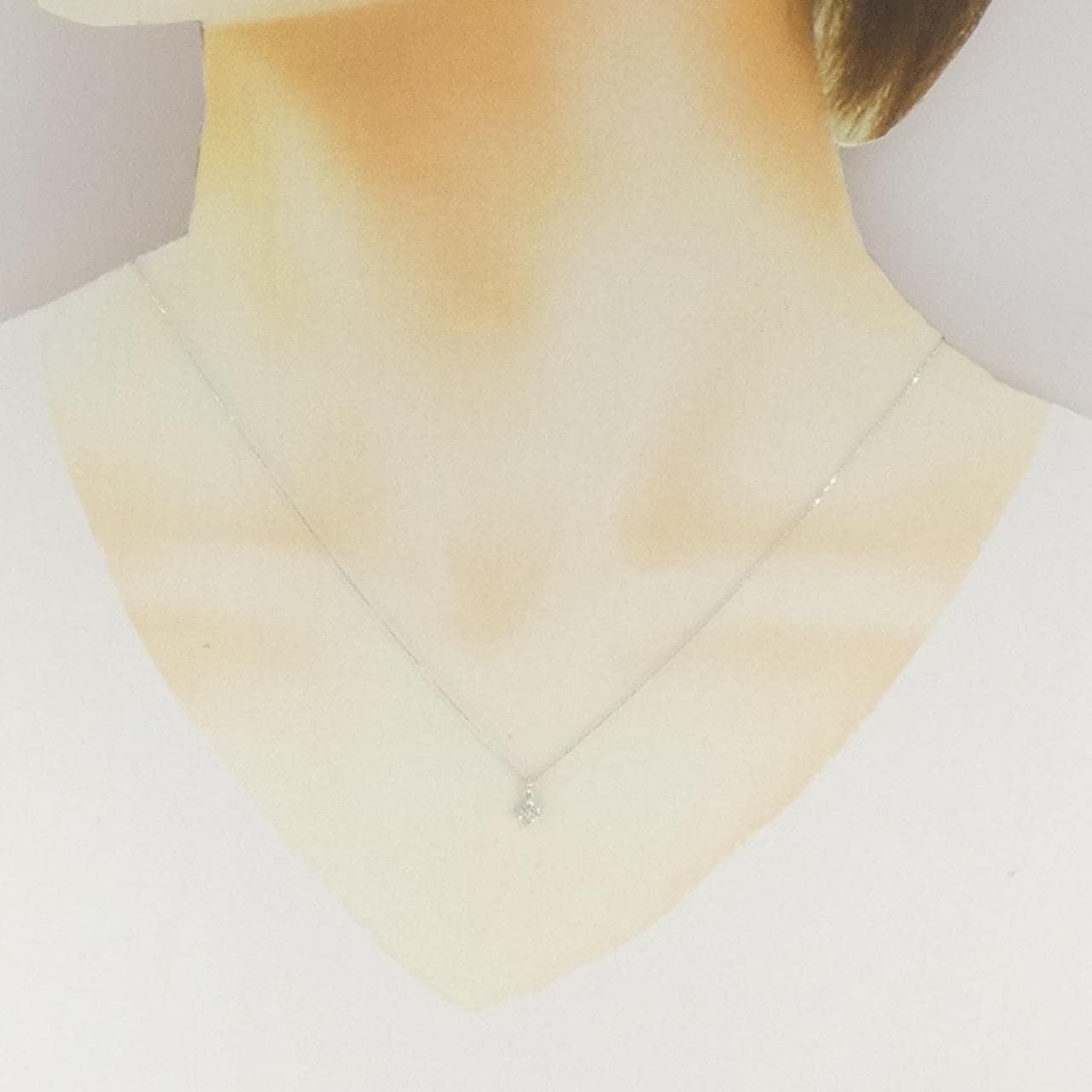 サマンサティアラ ダイヤモンド ネックレス 0.05CT