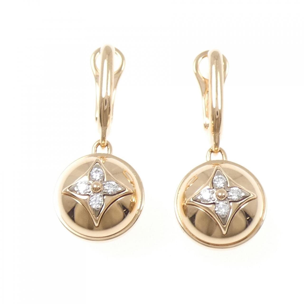 ルイヴィトン ダイヤモンド ピアス