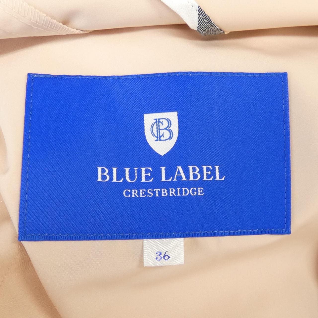 ブルーレーベルクレストブリッジ BLUE LABEL CRESTBRID トレンチコート