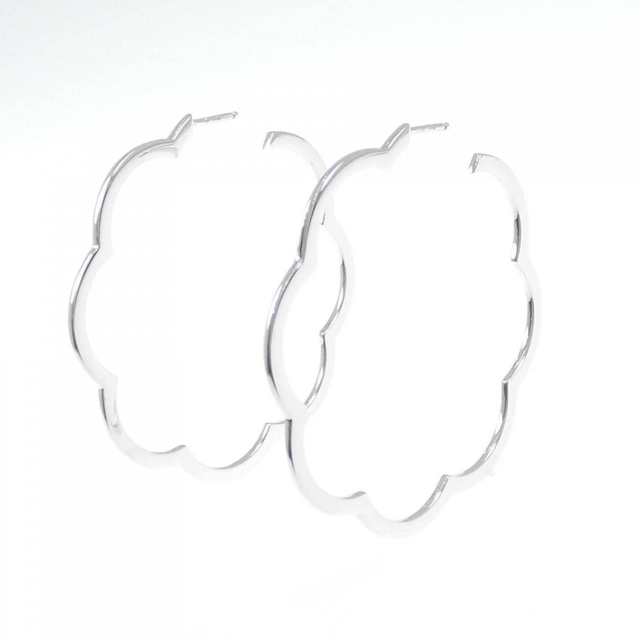 CHANEL Camellia Collection Large Earrings
