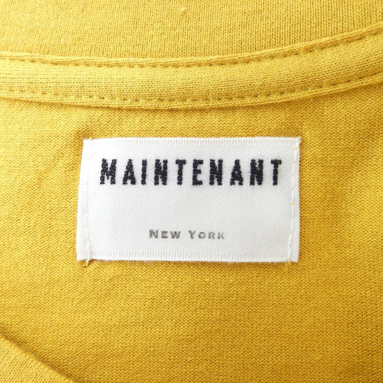メンテナント MAINTENANT Tシャツ