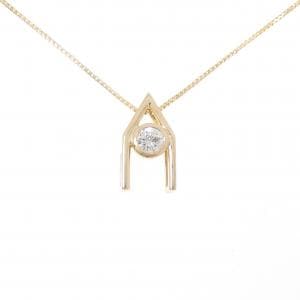 K18YG ダイヤモンド ネックレス 0.13CT