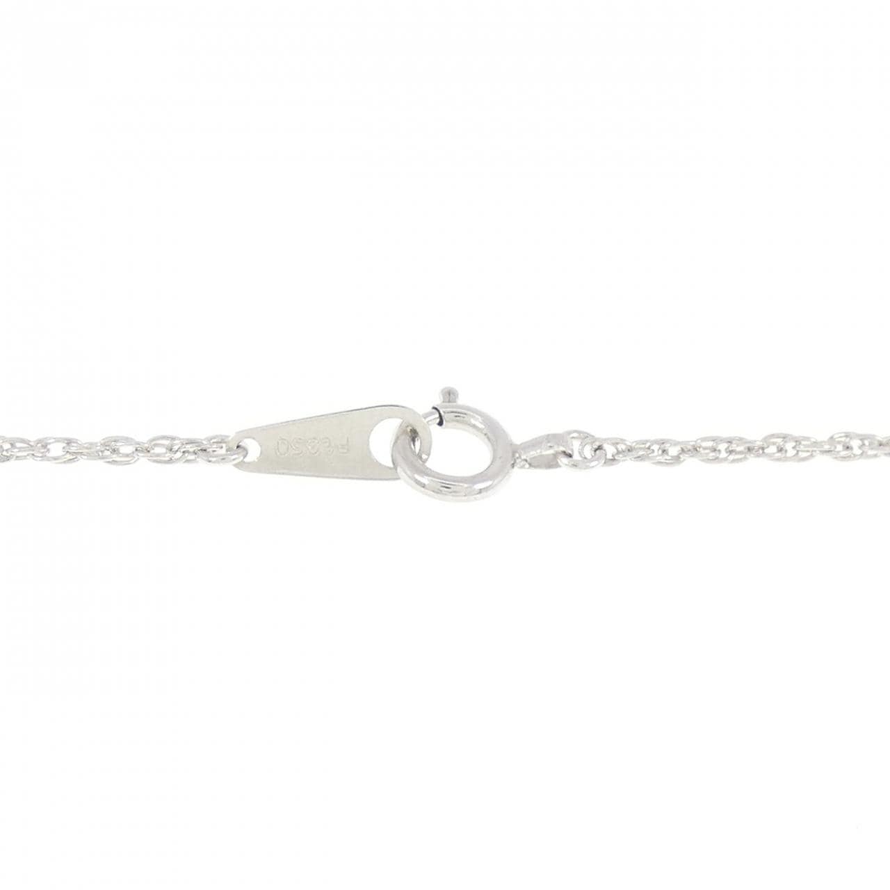 PT サファイヤ ネックレス 0.72CT