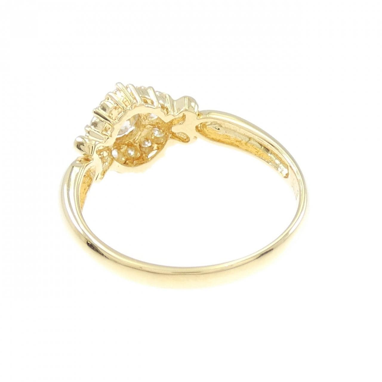 K18YG ダイヤモンド リング 0.20CT