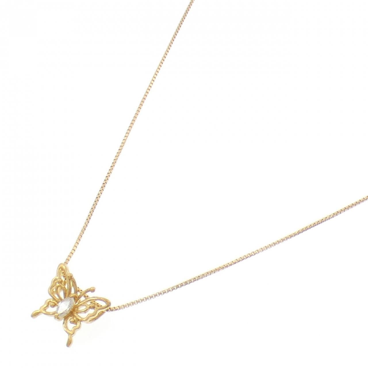 ジーエスティービー ダイヤモンド ネックレス 0.06CT