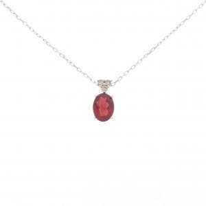 K18WG アンデシン ネックレス 1.03CT