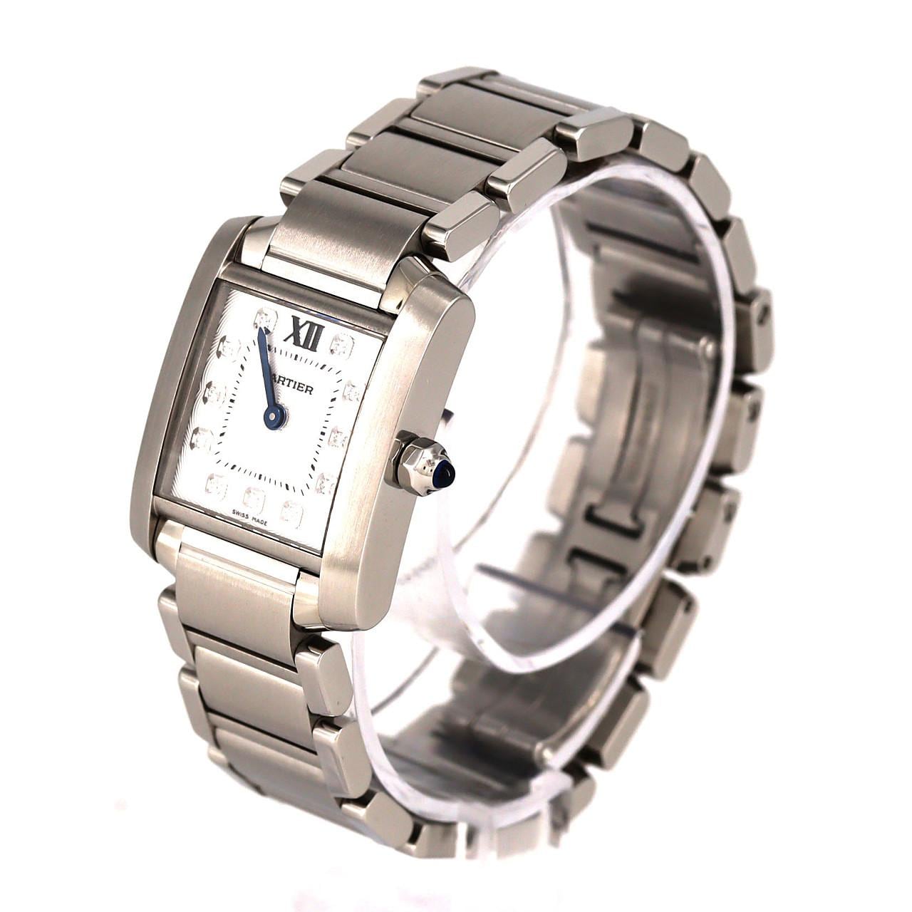 カルティエ タンクフランセーズSM･11P WE110006 SS クォーツ