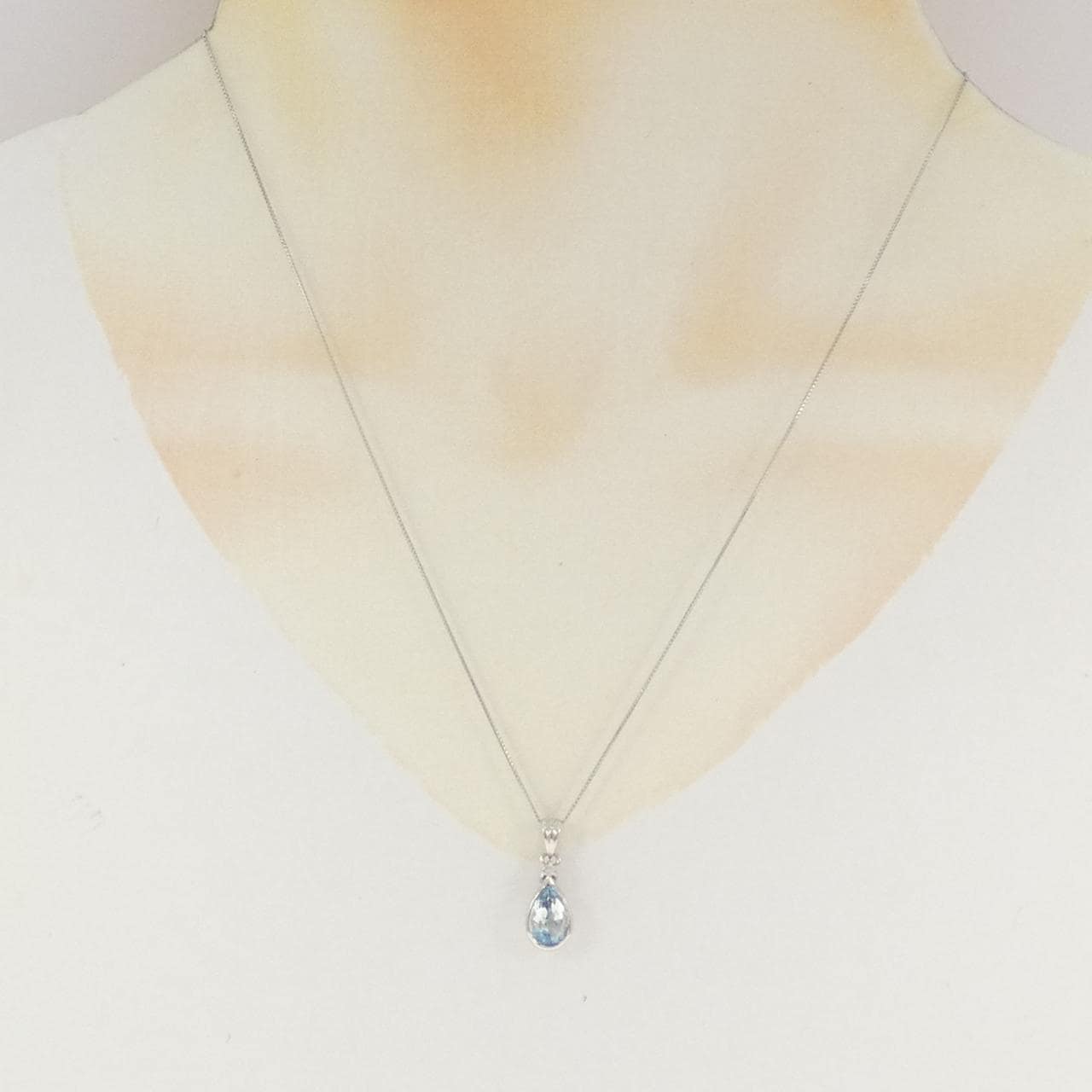 PT900/PT850 アクアマリン ネックレス 1.19CT
