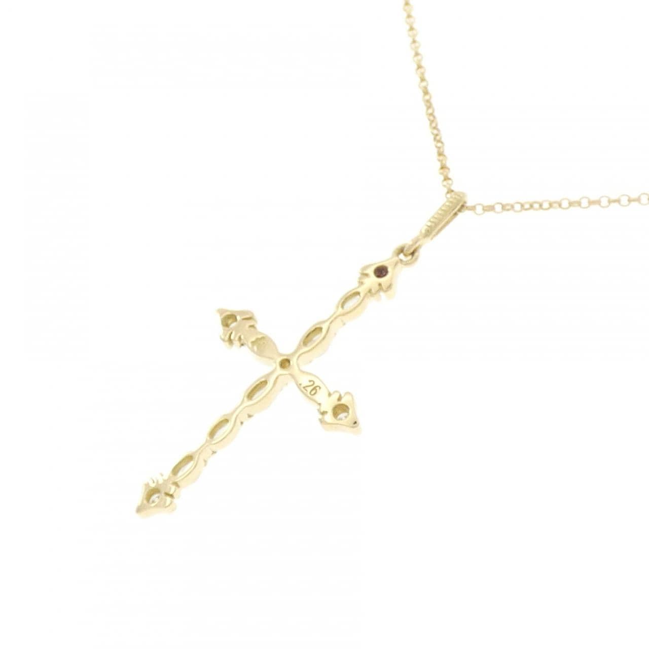 アーカー トランシアクロス ネックレス 0.26CT
