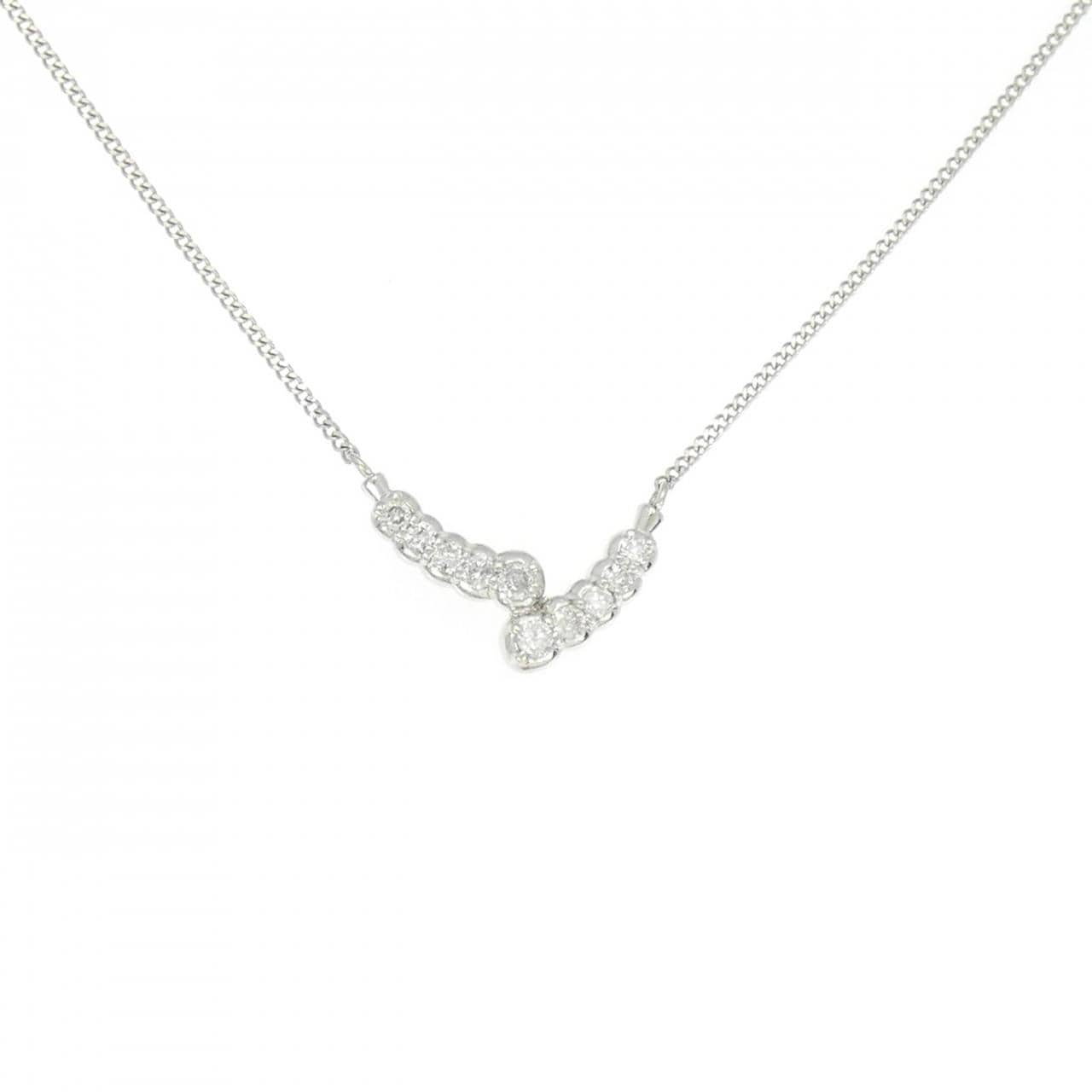 PT900/PT850 ダイヤモンド ネックレス 0.25CT