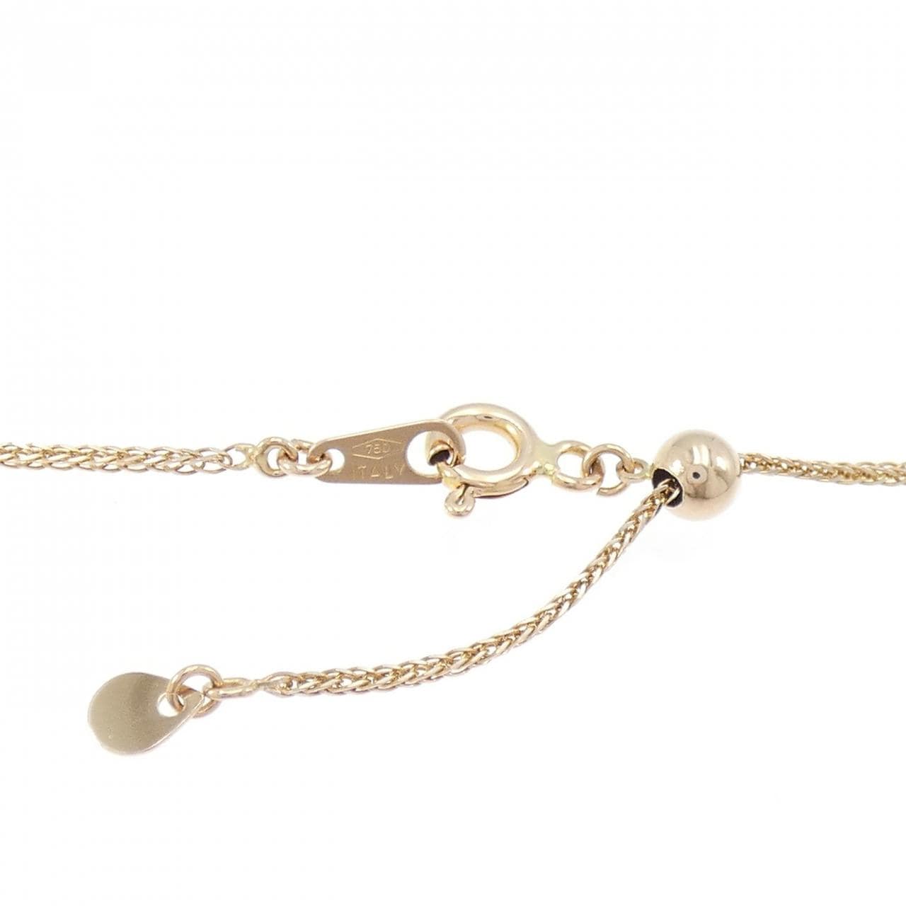 K18PG ダイヤモンド ネックレス 0.56CT