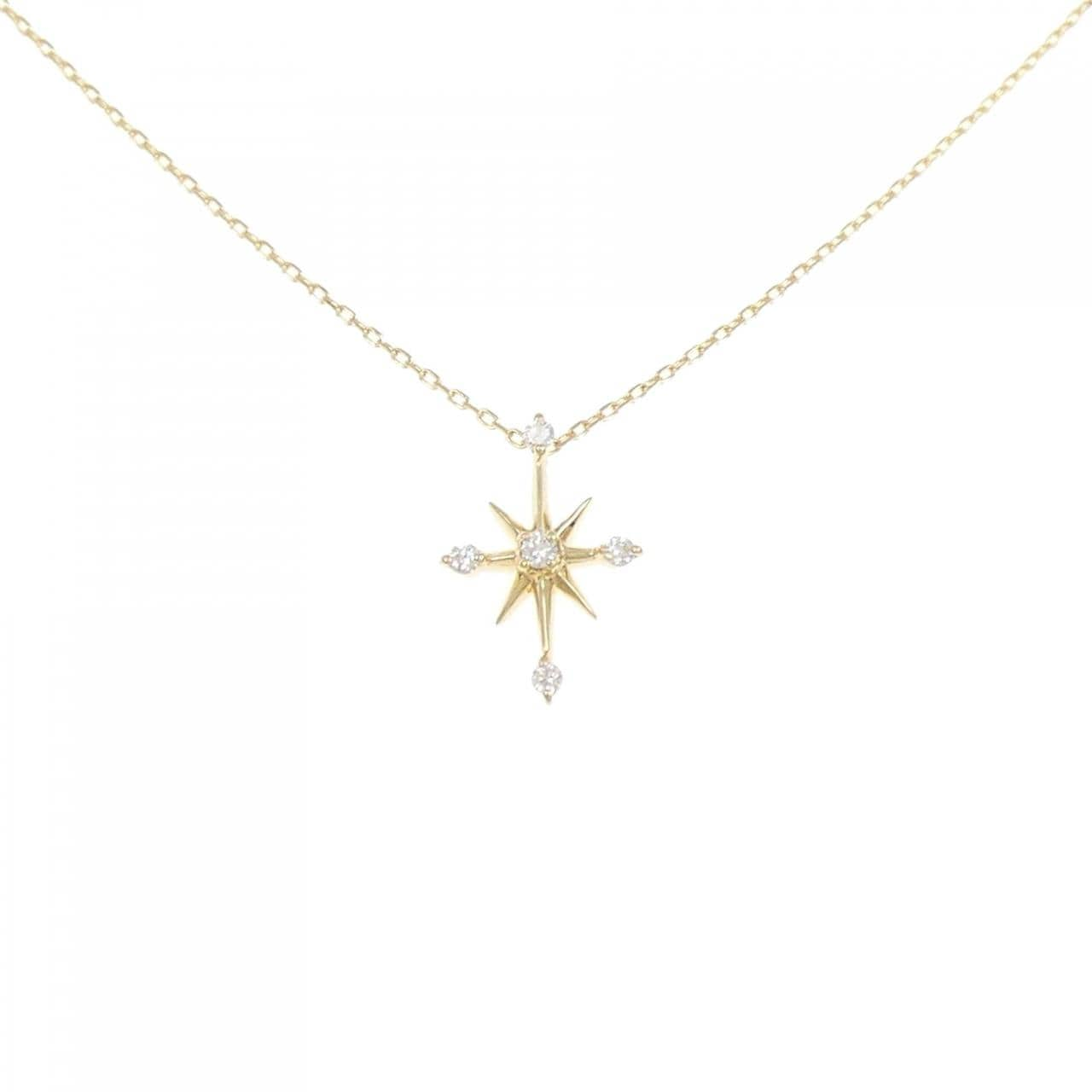 STAR JEWELRY十字星项链 0.04CT