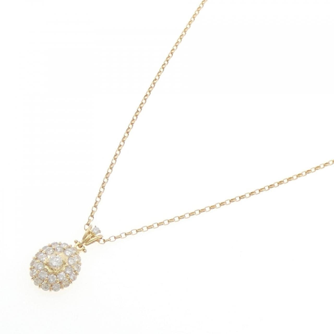 K18YG ダイヤモンド ネックレス 1.50CT